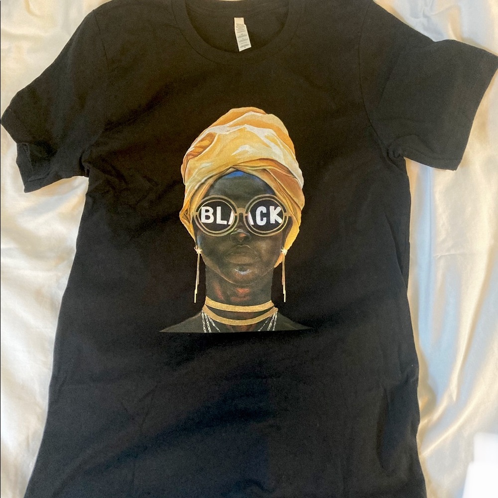 African Queen “BLACK” Black Tee